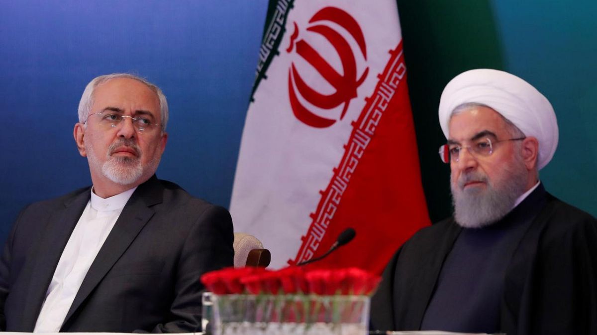 İran DIşişleri Bakanı Cevat Zarif / Cumhurbaşkanı Hasan Ruhani