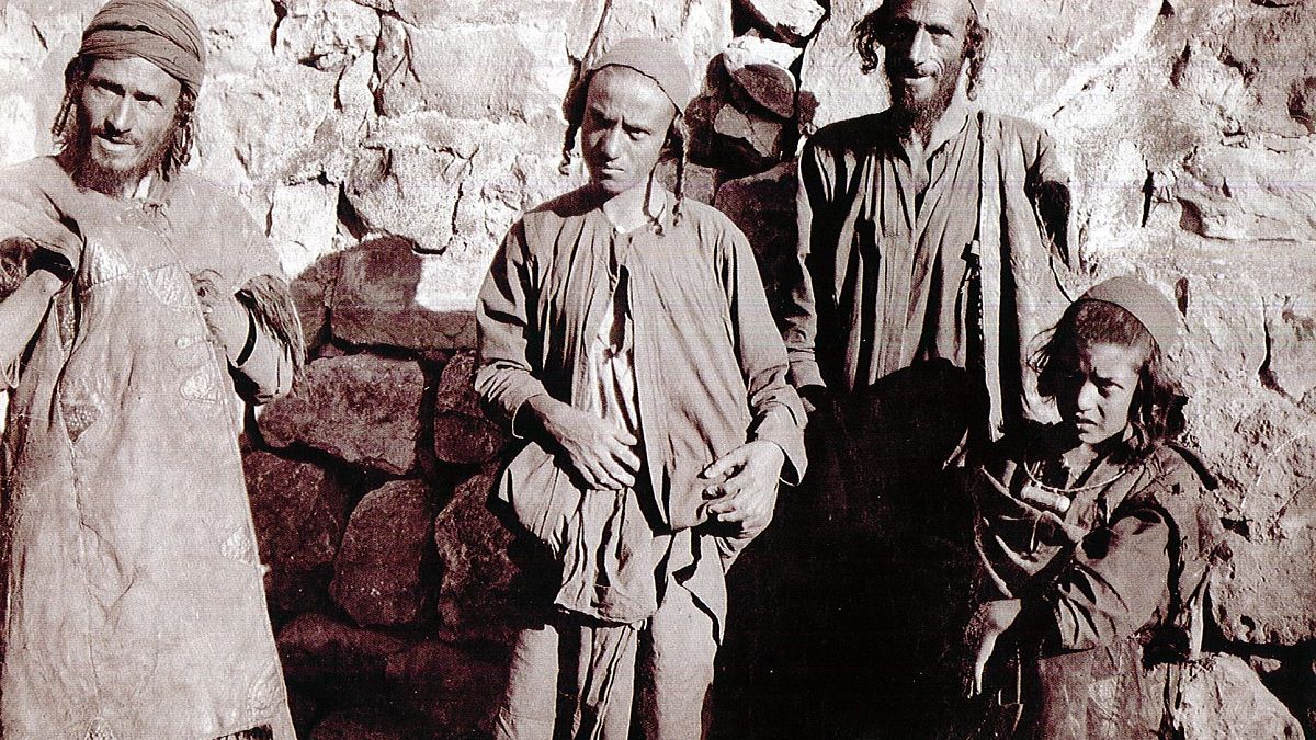 يهود في شمال اليمن في بداية القرن العشرين 