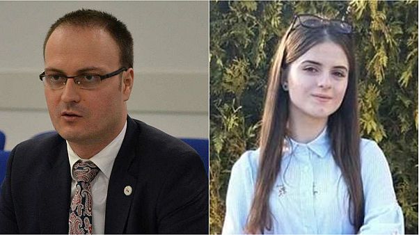 Alexandru Cumpanaşu and his kidnapped niece, Alexandra Măceşanu, presumed dead. Alexandru Cumpanaşu and his kidnapped niece, Alexandra Măceşanu, presumed dead.