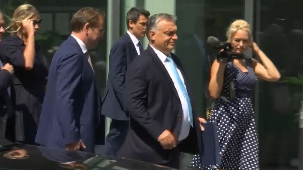 Von der Leyen trifft Orbán in Brüssel: "Gutes Gespräch"