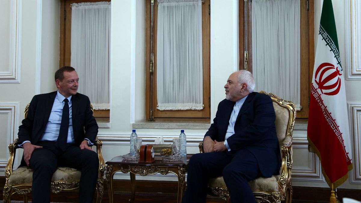 دیدار دیپلمات فرانسوی با وزیر امور خارجه ایران