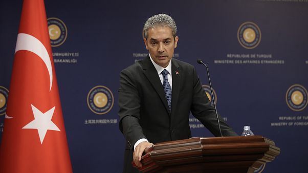 O εκπρόσωπος του τουρκικού ΥΠΕΞ Χαμί Ακσόι O εκπρόσωπος του τουρκικού ΥΠΕΞ Χαμί Ακσόι