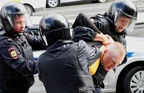 Watch: Hundreds detained in Moscow protest for fair election
