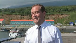 Visita de Medvedev às ilhas Curilas causa incómodo no Japão