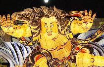 Começou o festival Nebuta Aomori