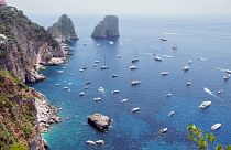 Die Faraglioni Bucht von Capri