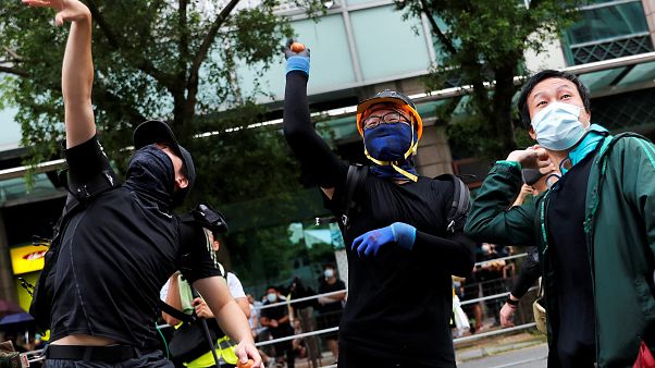 Contestações mantém Hong Kong sob pressão Contestações mantém Hong Kong sob pressão