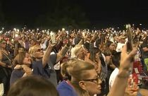 Vigilia por el tiroteo masivo de este sábado en el Paso, en EEUU