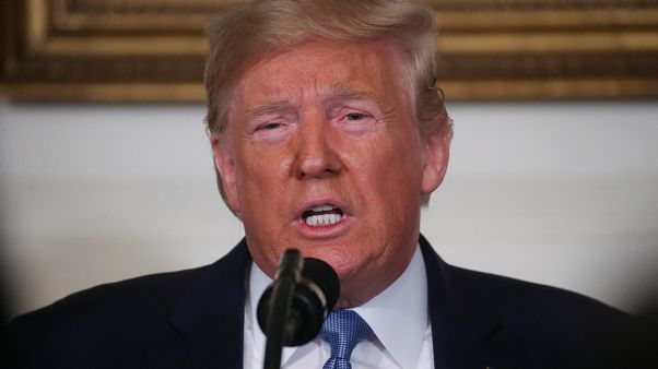 الرئيس الأمريكي دونالد ترامب في البيت الأبيض بواشنطن الرئيس الأمريكي دونالد ترامب في البيت الأبيض بواشنطن