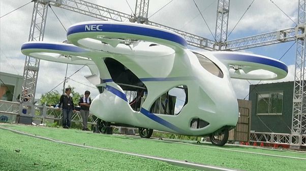 Video | Japonya'da geliştirilen yeni 'uçan araba'nın tanıtımı yapıldı |  Euronews
