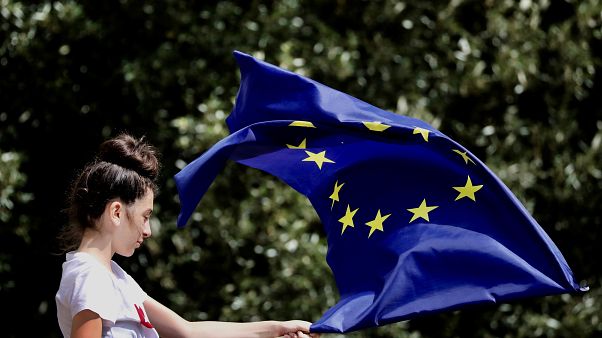 FILE PHOTO: Anti-Brexit March in London, 20 July 2019 FILE PHOTO: Anti-Brexit March in London, 20 July 2019