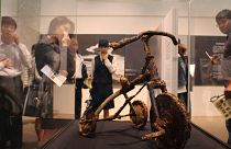 ABD'nin atom bombası saldırısında ölen Shin'in bisikleti Hiroşima Barış Anıt Müzesi'nde sergileniyor