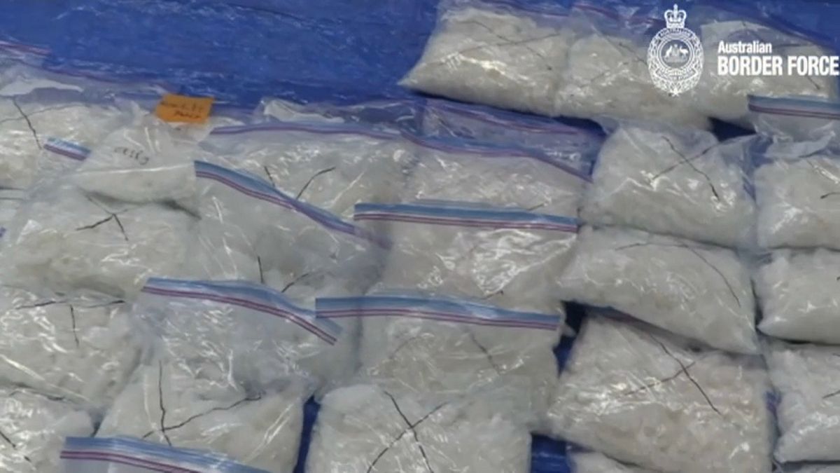 شاهد: شرطة الحدود الأسترالية تصادر 200 كيلوغرام من المخدرات 