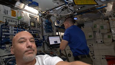 O ανταποκριτής αστροναύτης του euronews Λούκα Παρμιτάνο στο διάστημα