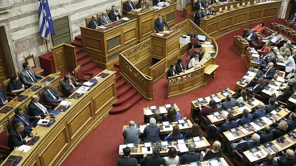 Ο πρωθυπουργός Κυριάκος Μητσοτάκης στην Ολομέλεια της Βουλής (αρχείου) Ο πρωθυπουργός Κυριάκος Μητσοτάκης στην Ολομέλεια της Βουλής (αρχείου)