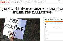 KHK ile ihraç edilen memurlardan 'İşimizi Geri İstiyoruz' imza kampanyası