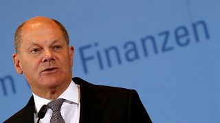 Il ministro delle Finanze tedesco, Olaf Scholz. (Berlino, 9.5.2019).