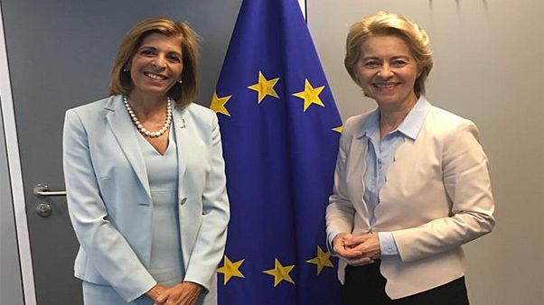 Συνάντηση Στέλλας Κυριακίδου με την Ούρσουλα φον ντερ Λάιεν Συνάντηση Στέλλας Κυριακίδου με την Ούρσουλα φον ντερ Λάιεν