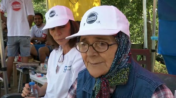 Kaz Dağları: 'Su ve Vicdan Nöbeti' geri adım atmıyor Kaz Dağları: 'Su ve Vicdan Nöbeti' geri adım atmıyor