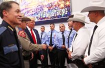 Donald Trump rencontre les forces de l'ordre à El Paso, au Texas