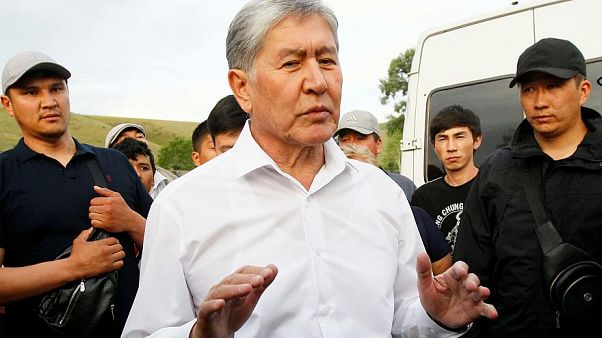 Yolsuzlukla suçlanan eski Kırgızistan Cumhurbaşkanı Atambayev gözaltına alındı Yolsuzlukla suçlanan eski Kırgızistan Cumhurbaşkanı Atambayev gözaltına alındı