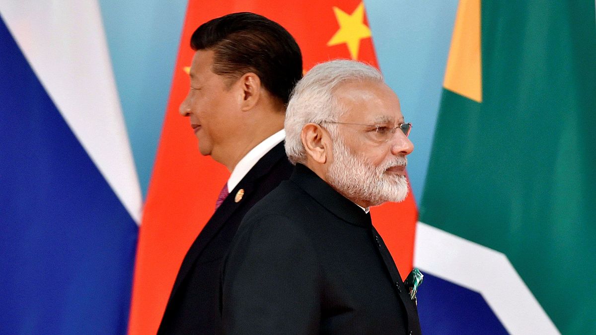 Hindistan Başbakanı Narendra Modi / Çin Devlet Başkanı Şi Cinping