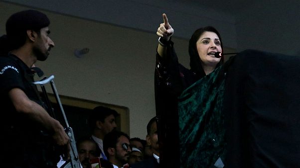 مریم نواز از رهبران مسلم لیگ و دختر نخست وزیر پیشین پاکستان دستگیر شد مریم نواز از رهبران مسلم لیگ و دختر نخست وزیر پیشین پاکستان دستگیر شد