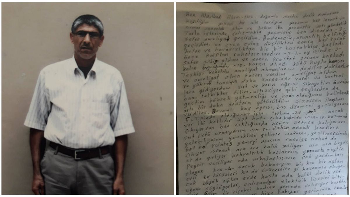 Özel | Cezaevinden mektuplar yazı dizisi - 8: Hasta hükümlü Abdulkadir Aksu