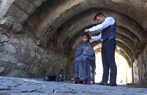 Urfalı berberden Kurban Bayramı öncesi çocuklara ücretsiz saç tıraşı
