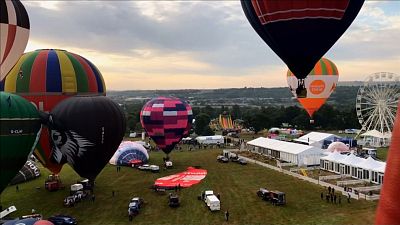 C'est parti pour la "Bristol International Balloon Fiesta" !