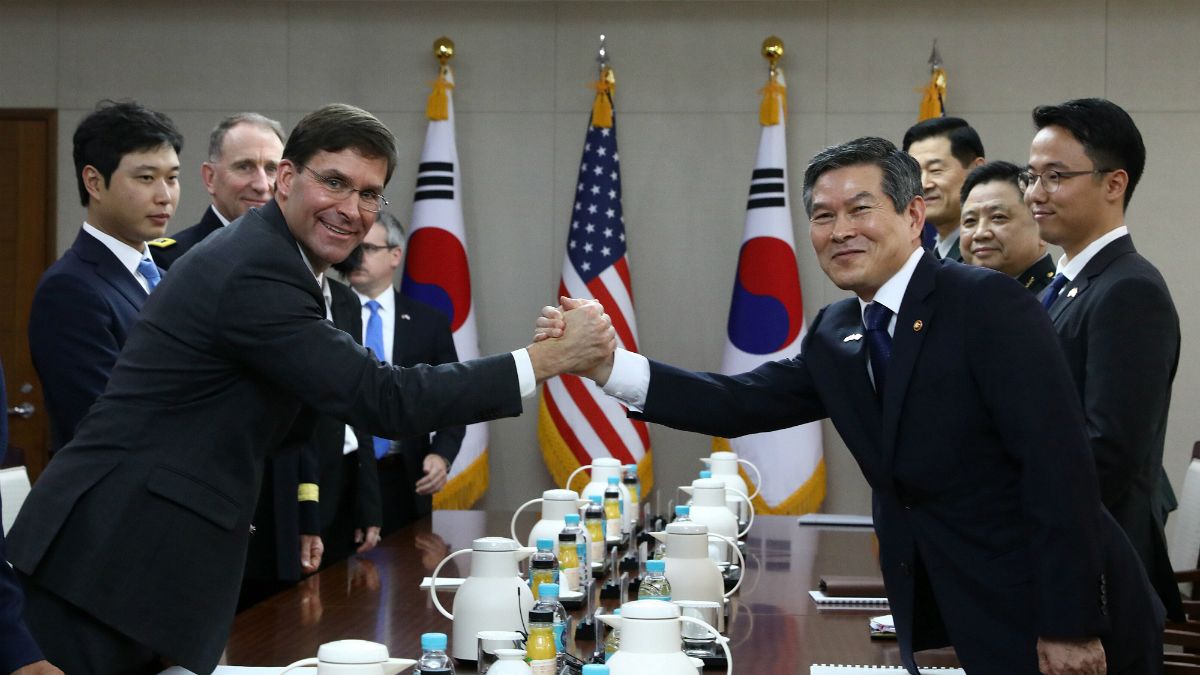 وزیر دفاع آمریکا از کره جنوبی خواست به ائتلاف نظامی در خلیج فارس بپیوندد