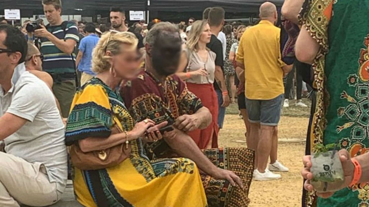 Party in Belgium criticised after guest pictured wearing 'blackface'