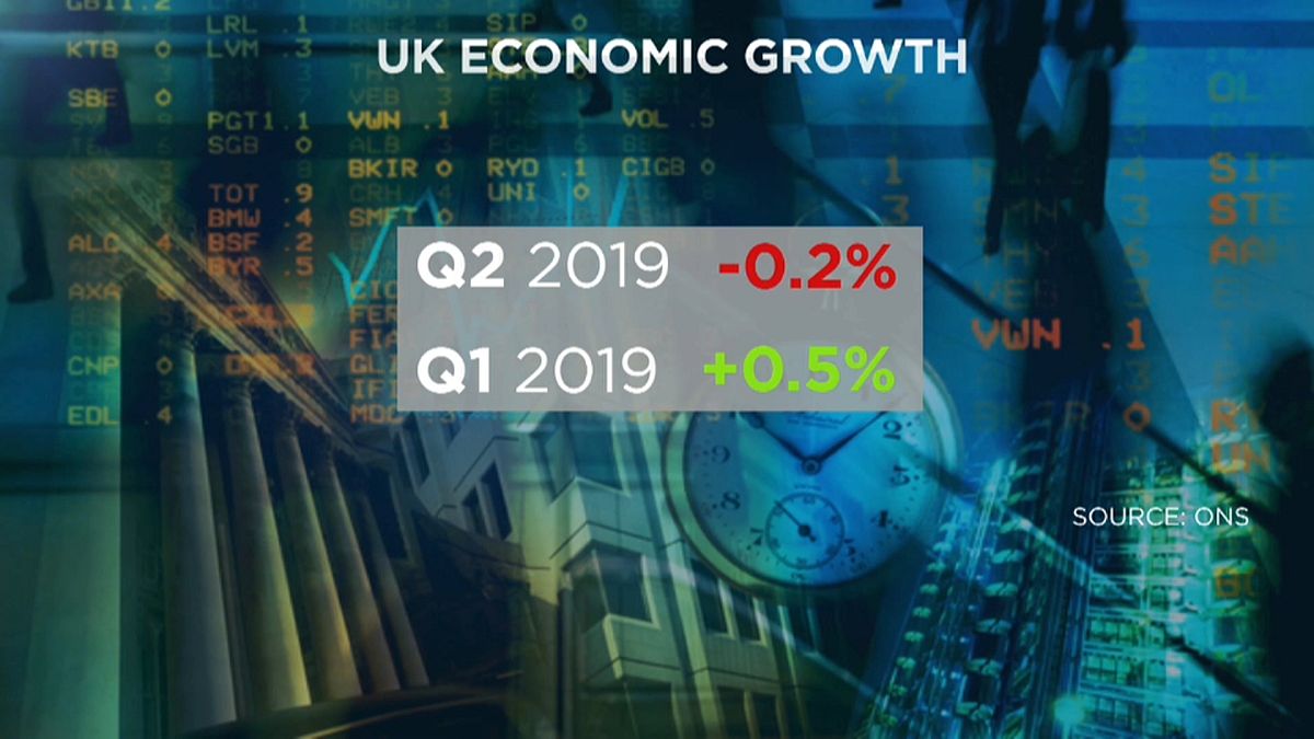 Britische Wirtschaft Schrumpft Erstmals Seit 2012 | Euronews