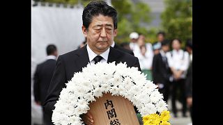بزرگداشت یاد قربانیان حمله اتمی آمریکا به ژاپن؛ ۷۴ سال بعد