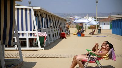 Salvini em digressão por praias italianas