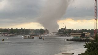 Watch: Tornadoes and 'whirlwinds' cause havoc in parts of northern Europe