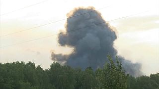 الإنفجار الذي حدث في قاعدة نيونوكسا بالقرب من سيبيريا
