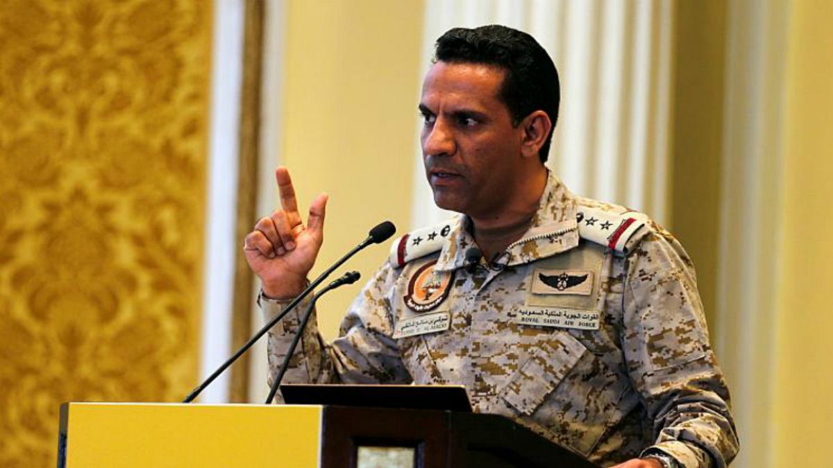 تركي المالكي، المتحدث الرسمي باسم قوات التحالف الذي تقوده السعودية في اليمن
