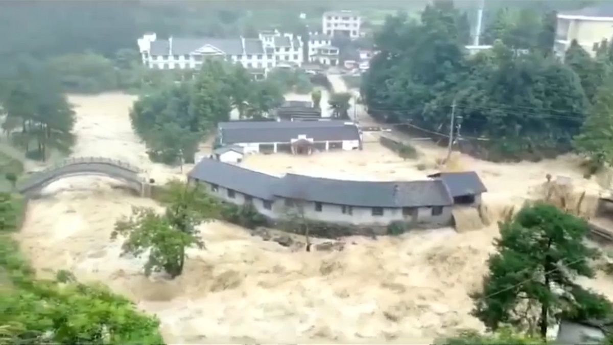 Nach Taifun "Lekima": mehr als 20 Tote 