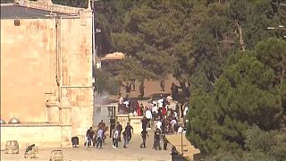 Israeli police clash with Palestinians at Eid al-Adha gathering in Jerusalem
