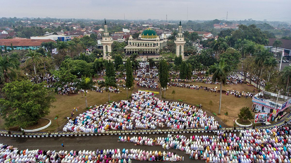 صلاة عيد الأضحى في إندونيسيا