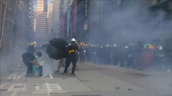 Dez semanas de protestos em Hong Kong Dez semanas de protestos em Hong Kong