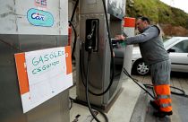 Portekiz'de tanker şoförleri greve gitti, akaryakıt istasyonlarında benzin kalmadı