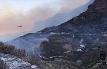 Un segundo fuego cerca de Telde arrasa Gran Canaria