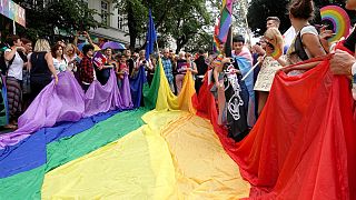 Gay pride parade held in Polish city of Plock