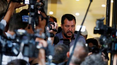 Árulással vádolja a cserbenhagyott olasz kormánypárt vezetője Matteo Salvinit 