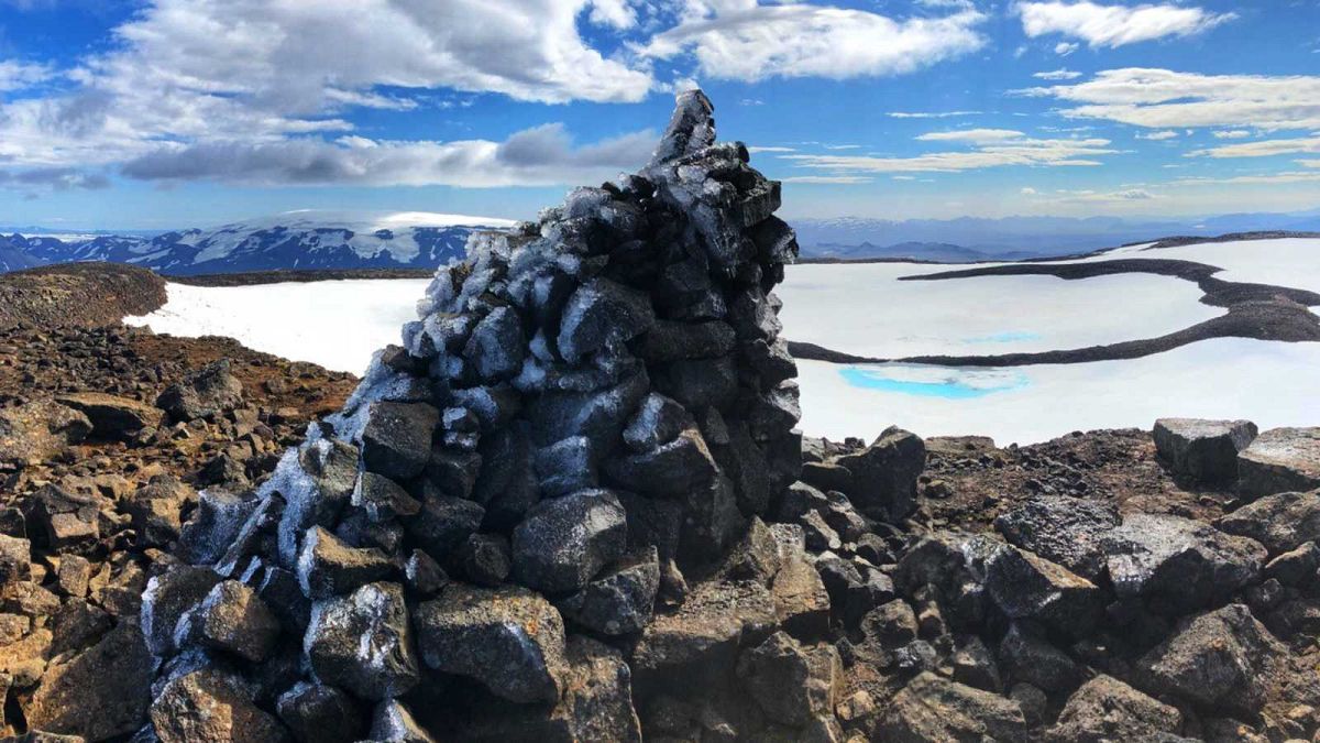 Islande :  un glacier disparu, monument pour sensibiliser les générations futures
