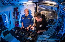 Astronauta y DJ: Luca Parmitano mezcló música electrónica desde el espacio para un crucero en Ibiza