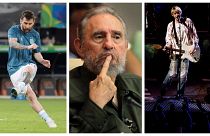 Leo Messi, Fidel Castro y Kurt Cobain, personajes célebres zurdos