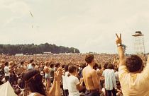 Il pubblico di Woodstock, nell'agosto del 1969
